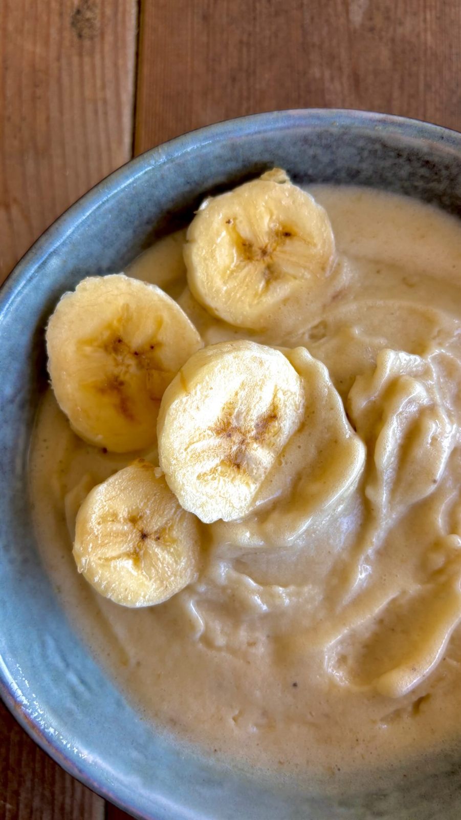Glace minute à la banane