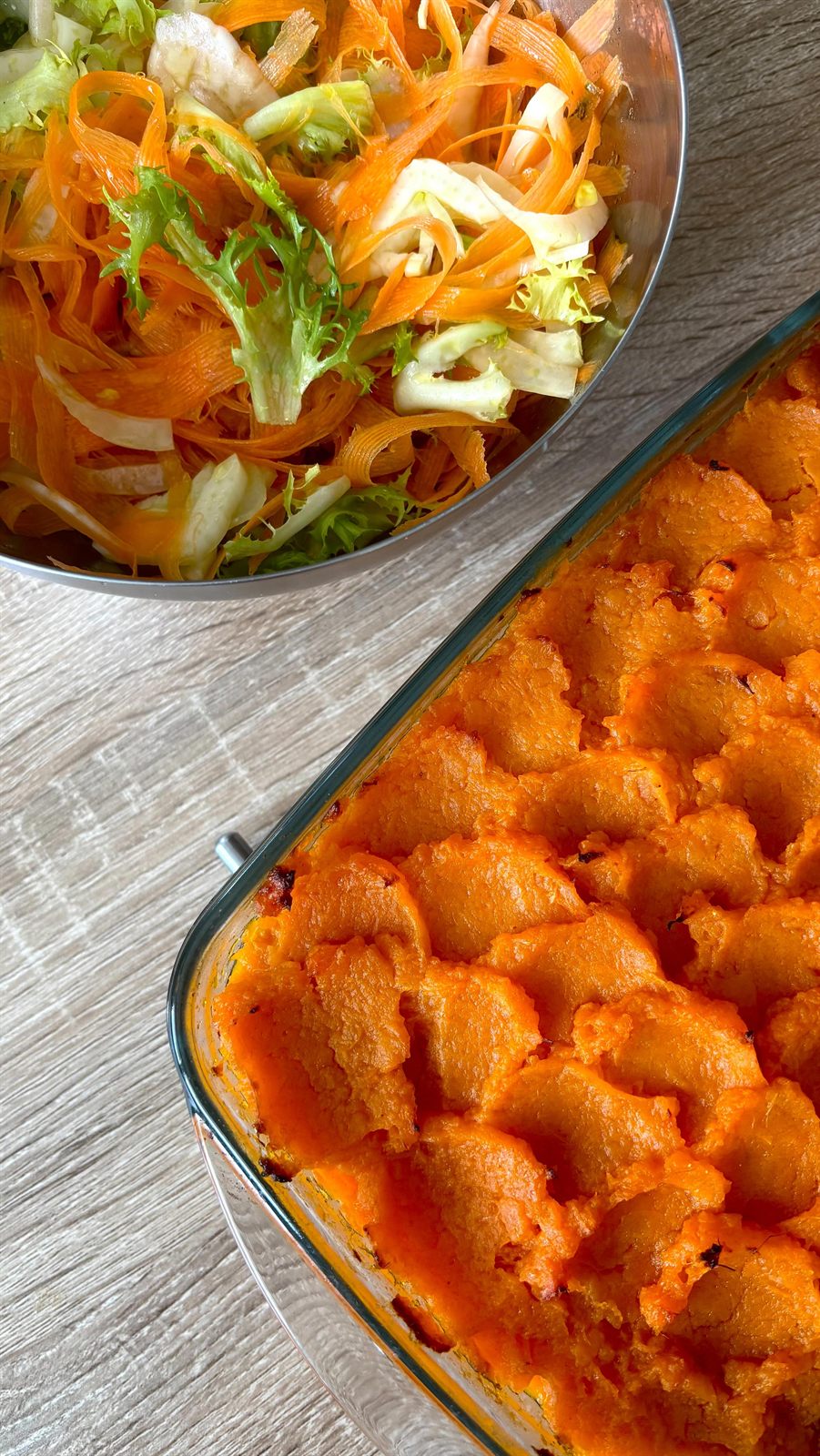Parmentier de poisson à la patate douce