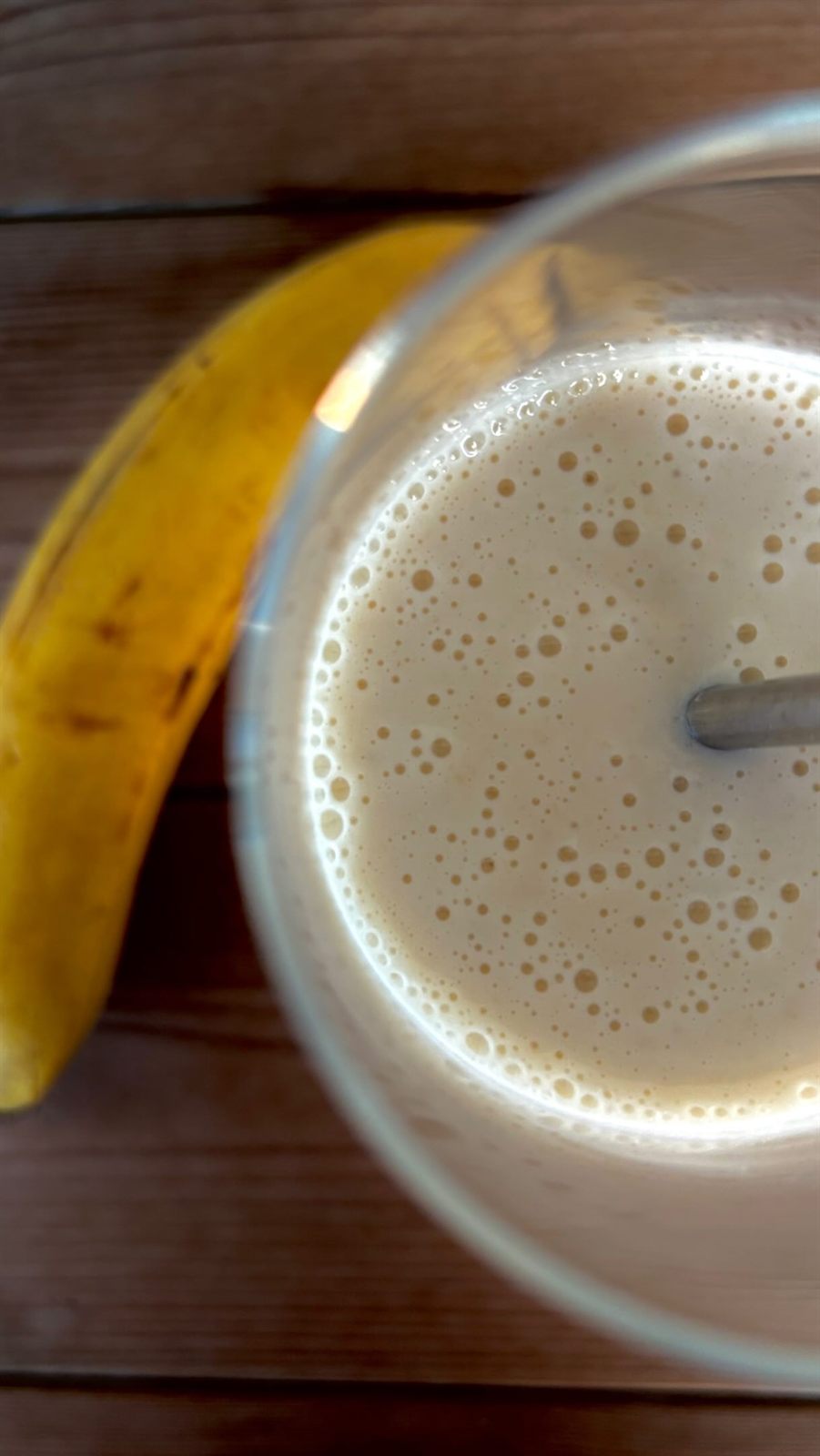 Smoothie poire, banane & vanille